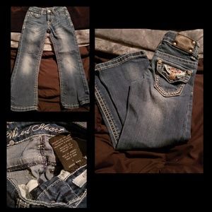 Girls western Jean's size 5
